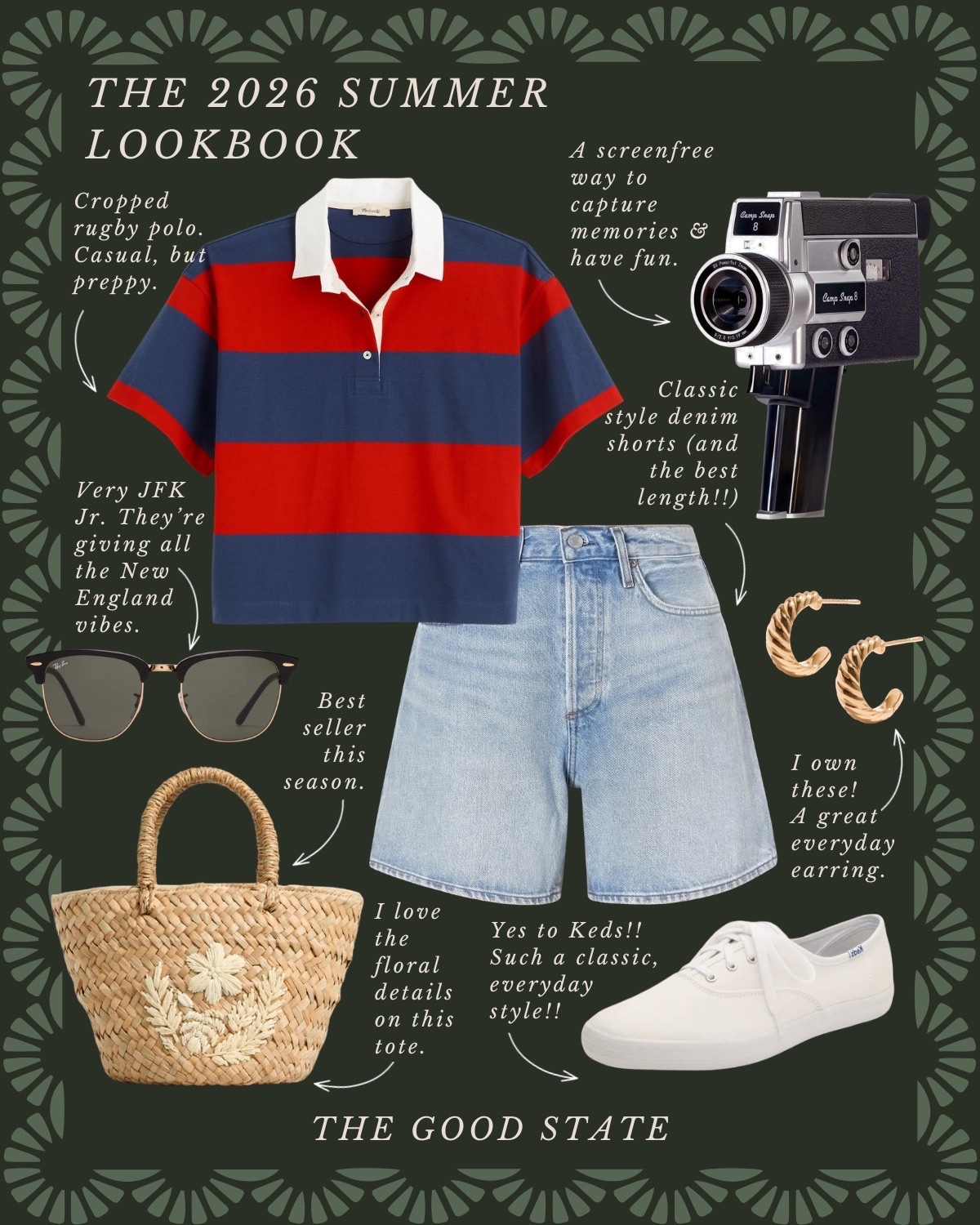 This is for the girlies planning a trip to the East Coast this summer. For the ones dreaming of warm sunshine on their skin, a light sweater and cool breeze, cobblestone streets lined with hydrangeas and sunset on a sailboat. Oh and their very own invite to the Kennedy Compound. This is for the ladies who love classic styles fit for a Kennedy. Styles that are timeless and elevated. Fun and feminine. For the ones who have their very own collection of boat totes, boat shoes and maybe even boats…? If so please share. This is for the wearers of stripes and gingham. The ones who accessorize with a cardigan over their shoulders and who are daring and chic enough to wear red lipstick on any given day. For the sunhat enthusiasts, iconic J.Crew rollneck lovers and for the lovers of all things nautical. For the ones who enjoy sailing in Newport, a picnic on the Cape Cod seashore and happy hour in Martha’s Vineyard. This collection is for you🦞 ⚓️ 🧺

#LTKootd #LTKSaleAlert #LTKActive