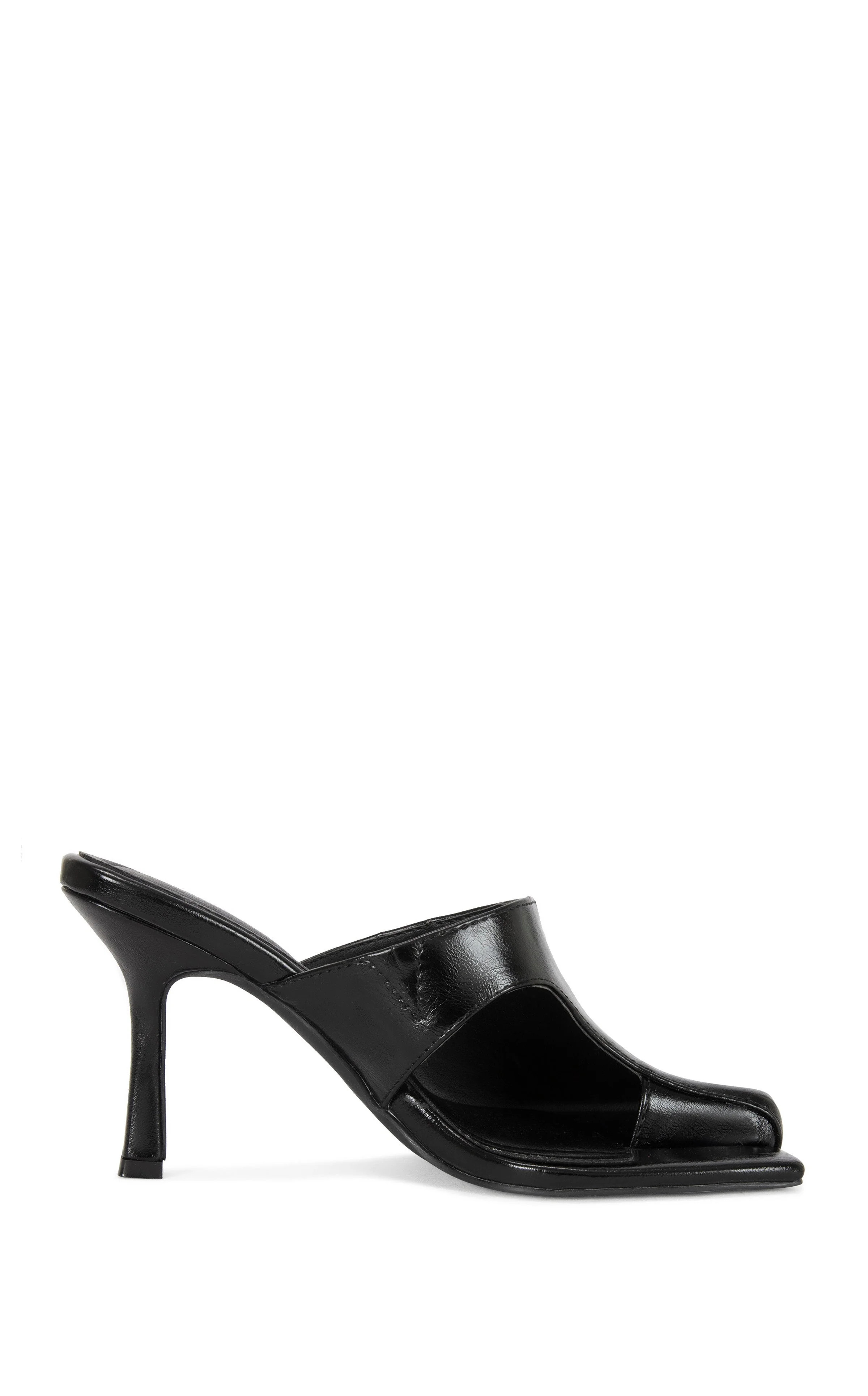 JONENE-BLACK STILETTO PUMP | Azalea Wang