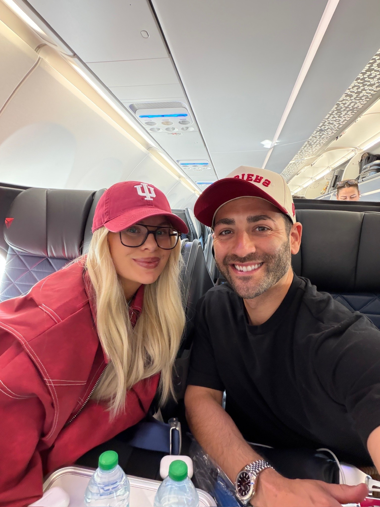 Lip is almond liner  & shake gloss! Size small in jacket! #kathleenpost

#LTKTravel #LTKdayinmylife #LTKootd