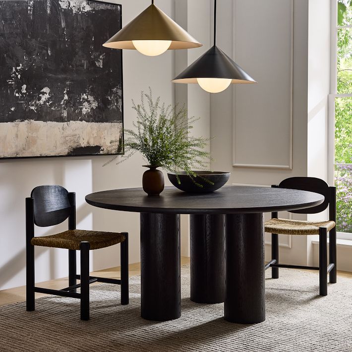 Branton Round Dining Table (60") | West Elm (US)