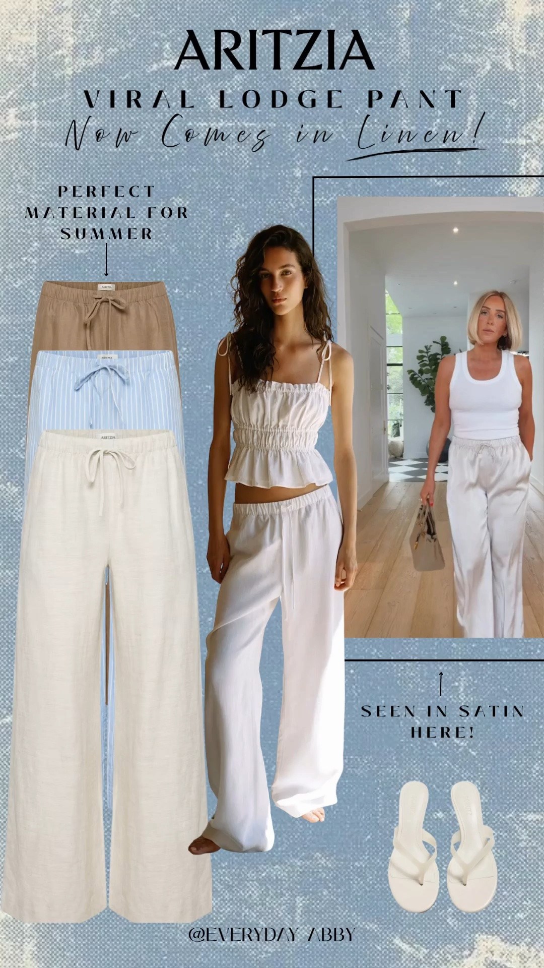 Best selling lodge pant now comes in LINEN!!! 🏃🏼‍♀️🏃🏼‍♀️ one of my favorite pairs of pants now in the perfect summer material. 👏🏻

#LTKootd #LTKSeasonal #LTKTravel