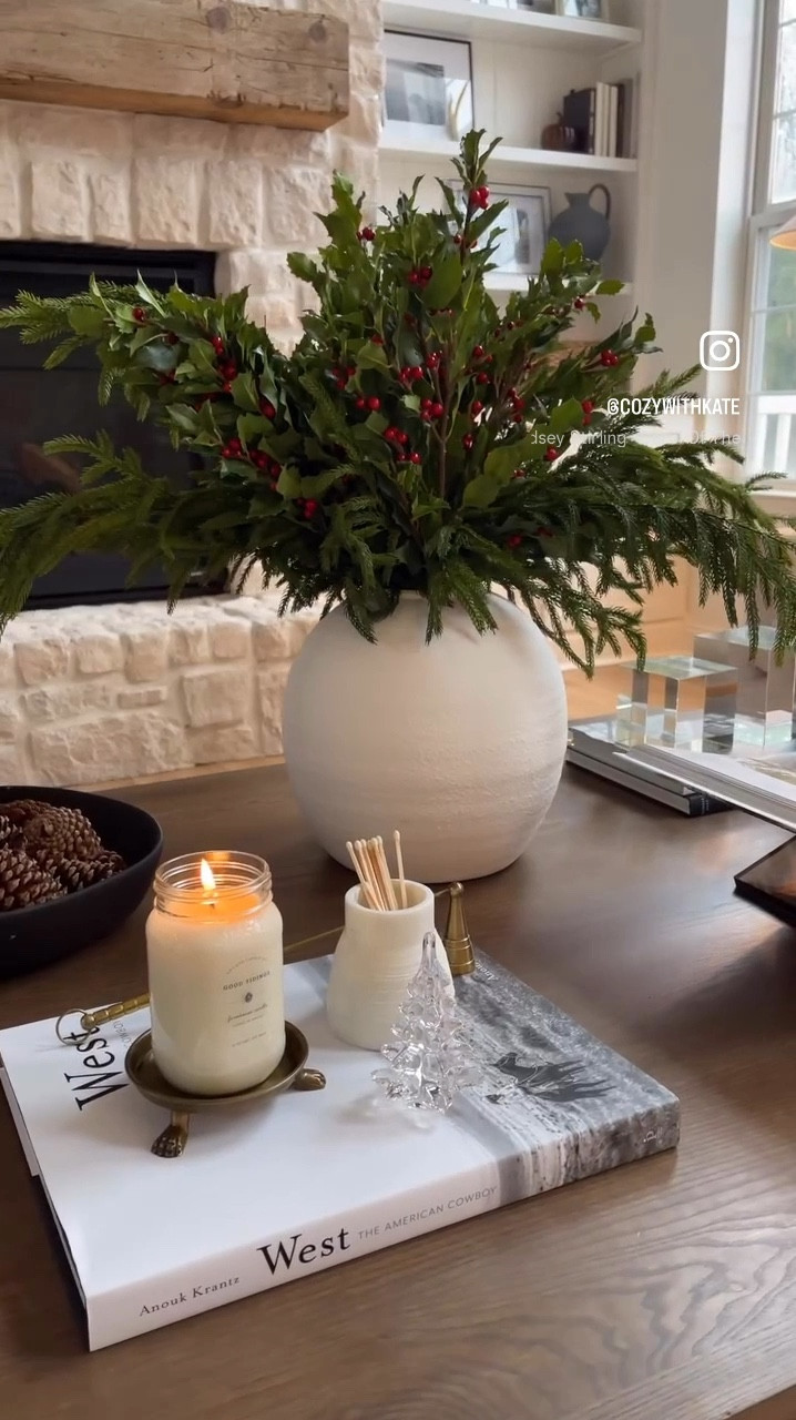 Use code: COZYWITHKATE to save 20% at Afloral 💰 

Norfolk pine- 5 stems 
Faux holly branch- 5 stems 
Vase- white concrete konos 

Now is a great time to stock up on your favorite holiday stems|garland from Afloral. Things start to sell out fast in October. 

#LTKFindsUnder50 #LTKSeasonal #LTKHome
