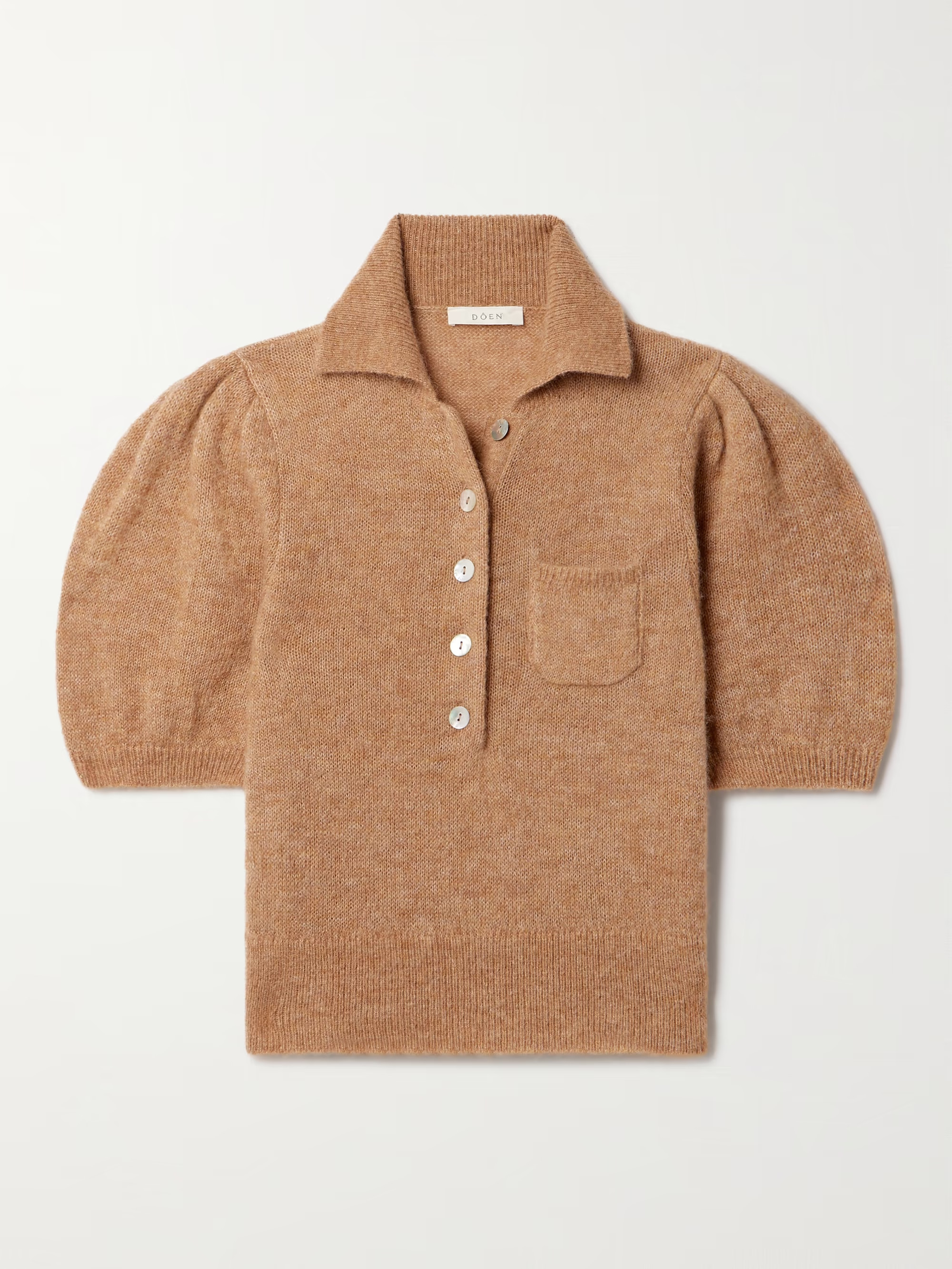 DÔEN Mila cropped alpaca-blend sweater | NET-A-PORTER | NET-A-PORTER (US)