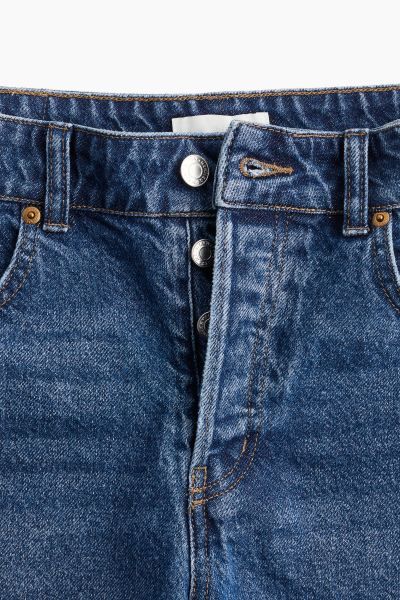 Denim Shorts - Dark denim blue - Ladies | H&M US | H&M (US + CA)