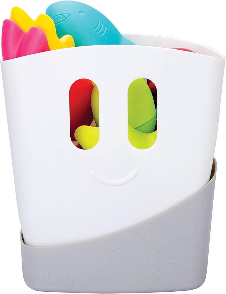 Ubbi Freestanding Bath Toy Organizer Bath Caddy with Removable Drying Rack Bin and Scoop for Todd... | Amazon (US)