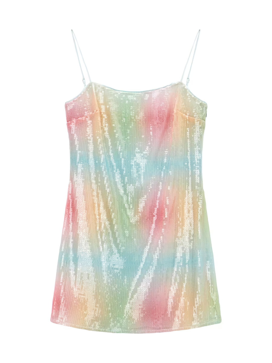 Jenny Sequin-Embellished Minidress | Saks Fifth Avenue