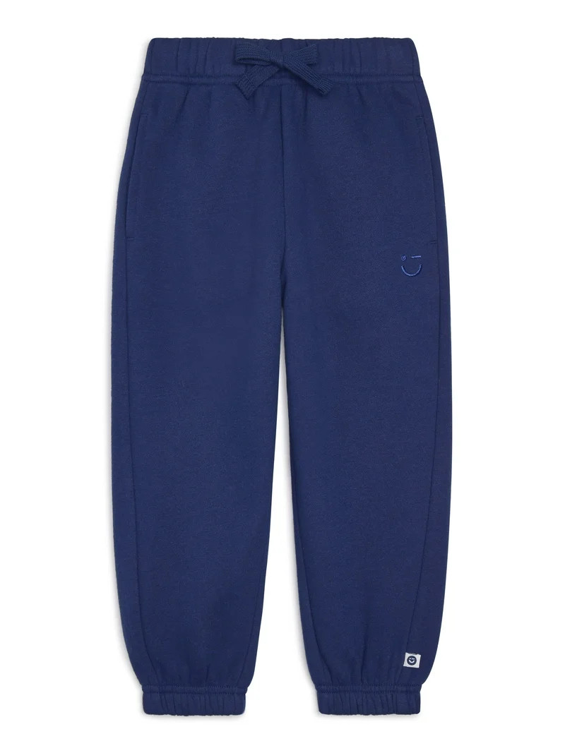 Color Mix by Garanimals Toddler Butter Fleece Jogger, Sizes 2T-5T | Walmart (US)