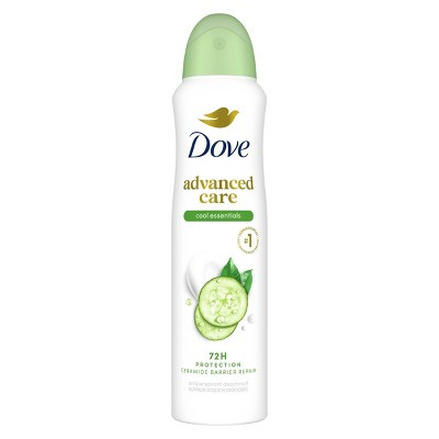 Dove Beauty Advanced Care Cool Essentials 72-Hour Women's Antiperspirant & Deodorant Dry Spray - 3.8oz: Paraben-Free, Sulfate-Free | Target
