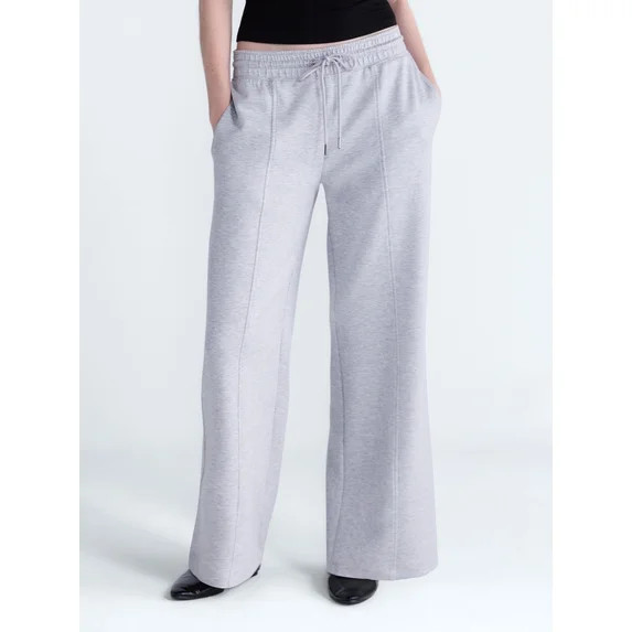 Scoop Women's and Women's Plus Scubaknit Seamed Pants, Regular, Short Lengths, Sizes XS-4X | Walmart (US)