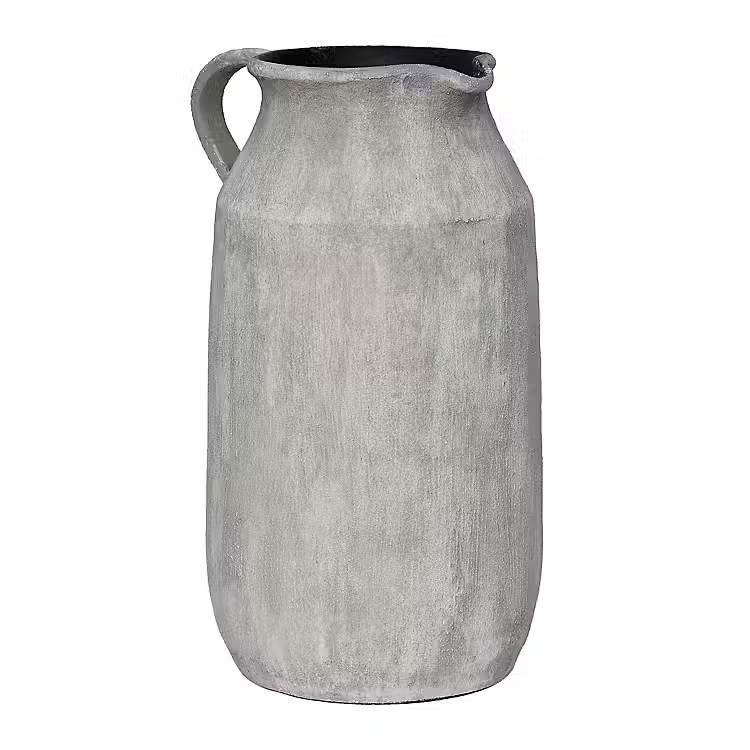 New! Stone Vase Jar with Handle | Kirkland's Home