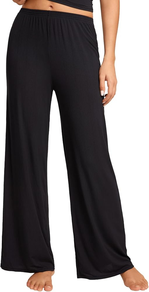 Natrelax Modal Ribbed Pajamas Pants | Amazon (US)