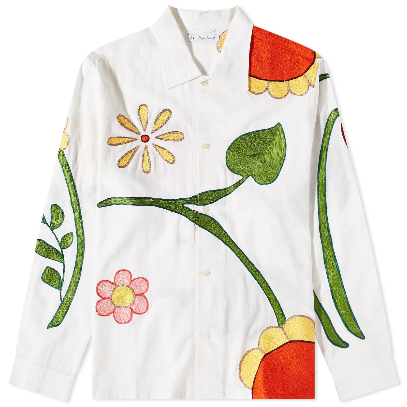 Sky High Farm Embroidered Overshirt | END. Clothing