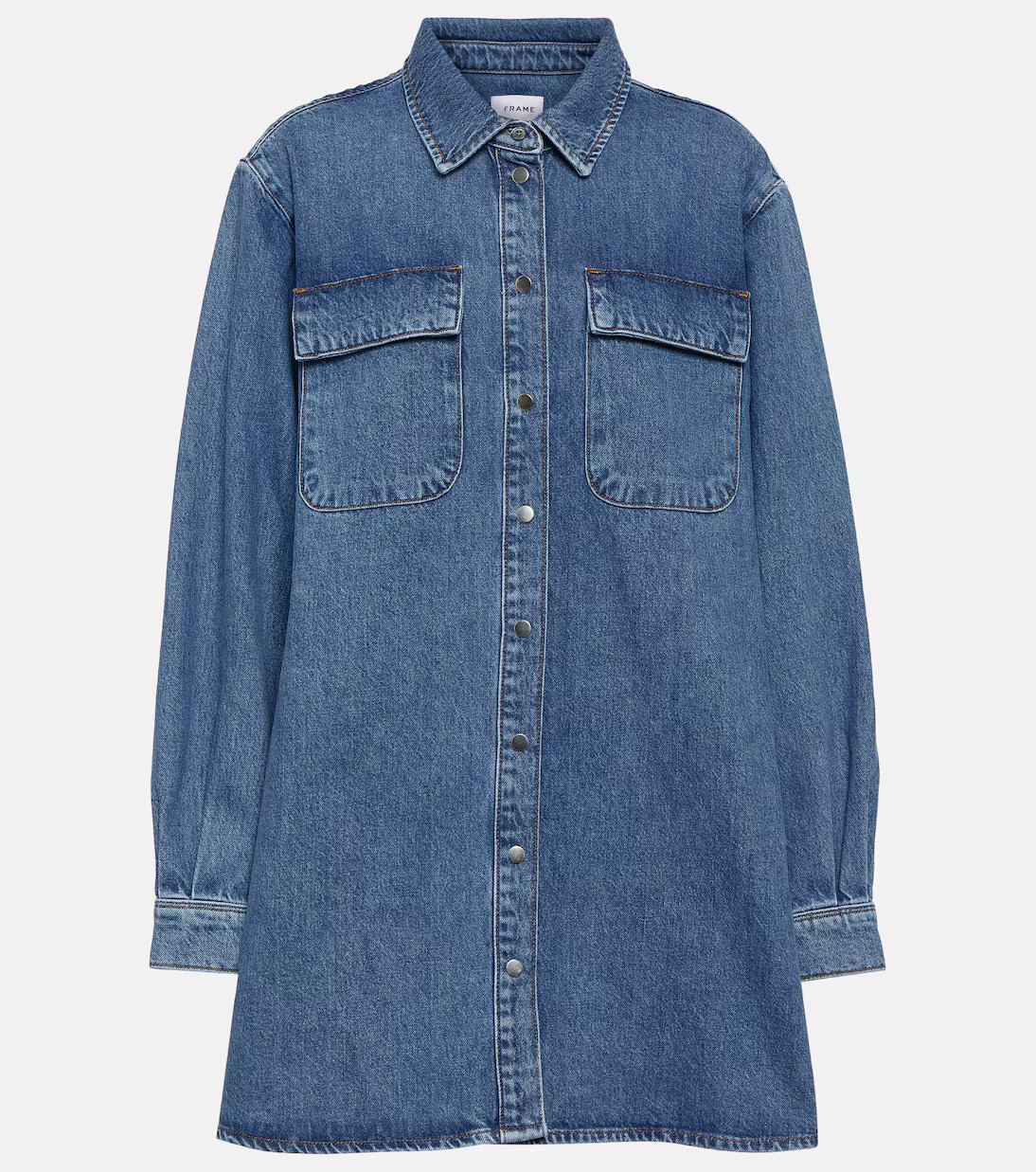 Cotton denim shirt dress | Mytheresa (US/CA)