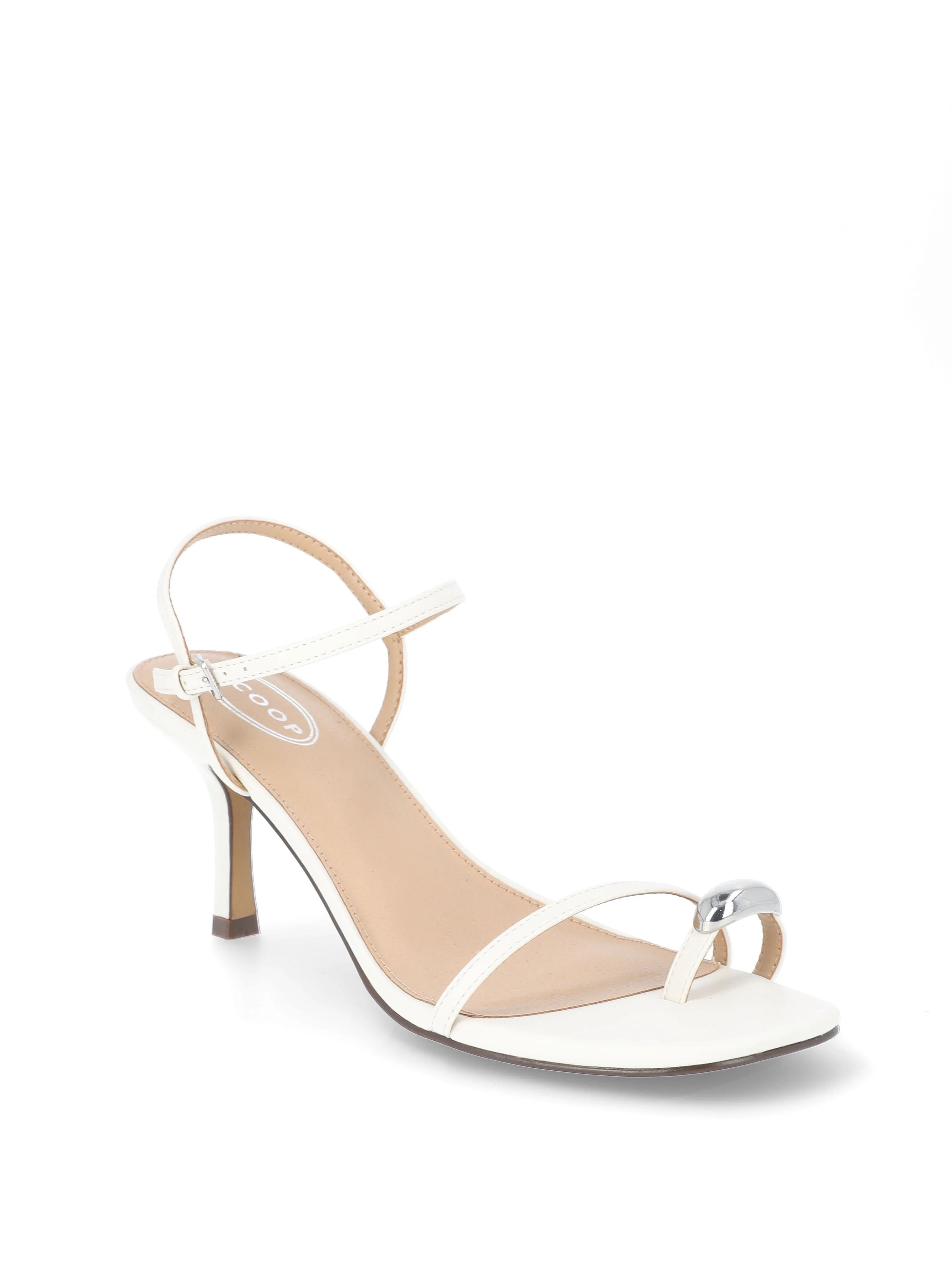 Scoop Women's Strappy Stiletto with Toe Loop | Walmart (US)