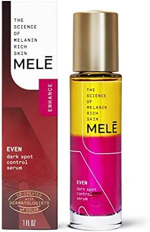 Mele Even Dark Spot Visibly Reduces Dark Spots, Uneven Tone, And Signs Of Aging Control Serum Wit... | Amazon (US)