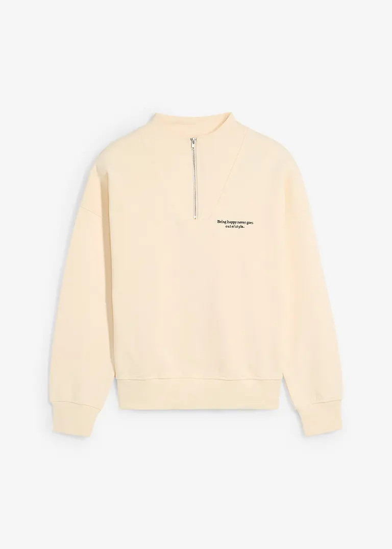 Oversize-Sweatshirt aus reiner Bio-Baumwolle | Bonprix DE