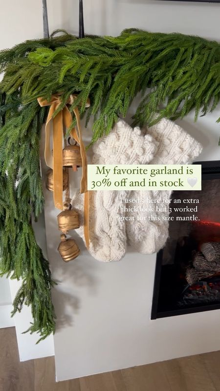 My favorite Norkfolk garland is on sale. 30% off and in stock at Kirklands  

#LTKhome #LTKSeasonal #LTKunder50