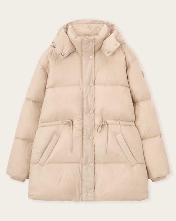 A&F Air Cloud Mid Puffer | Abercrombie & Fitch (US)