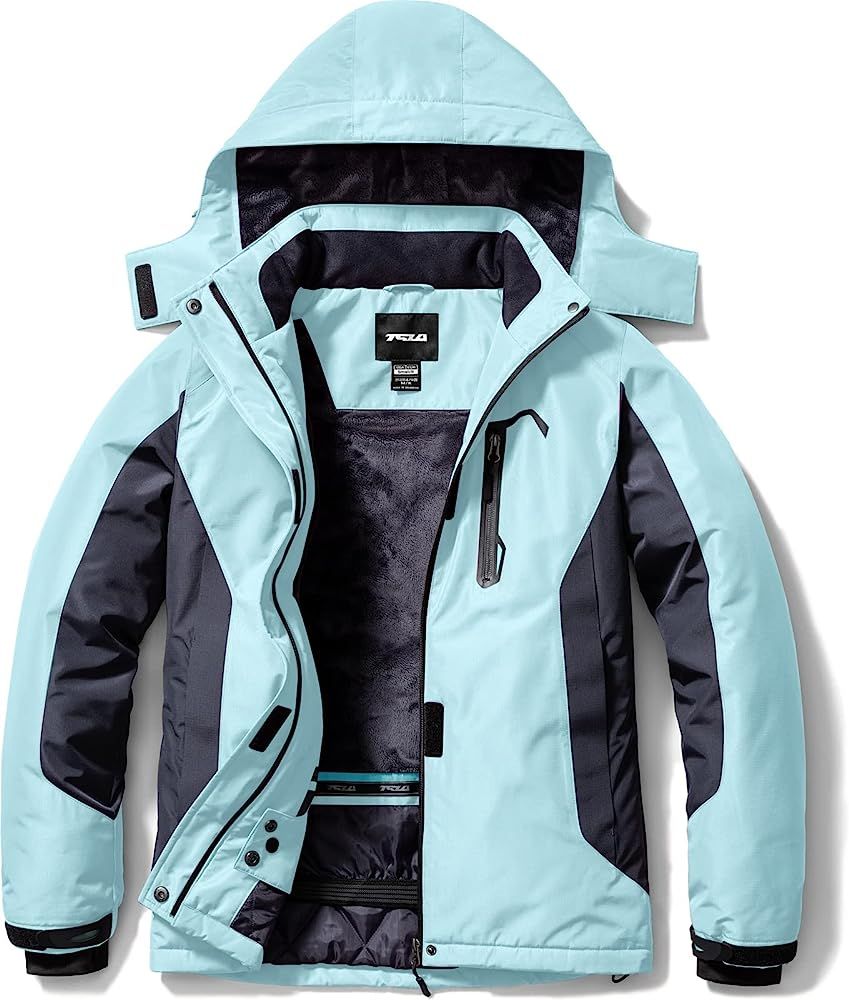 TSLA Women's Winter Ski Jacket, Waterproof Warm Insulated Snow Coats, Cold Weather Windproof Snowboa | Amazon (US)