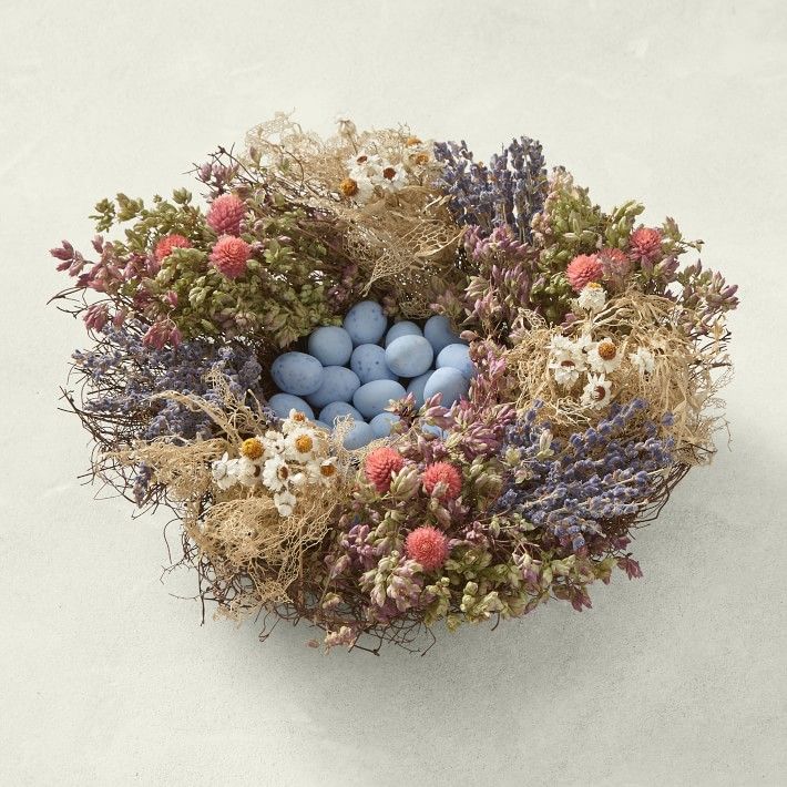 Easter Nest Wreath with Truffle-Filled Eggs | Williams-Sonoma
