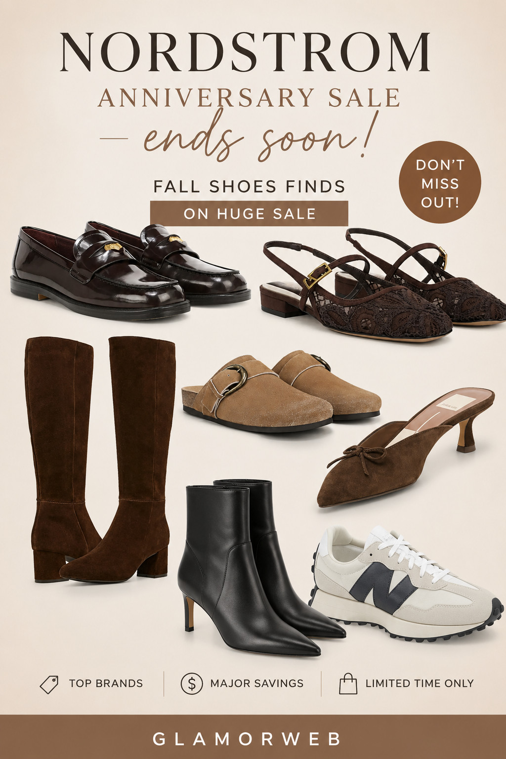 Fall outfits just got easier 🖤🍁 Nordstrom Anniversary Sale is ending and these shoes are a dream. I found the best boots, sneakers, and heels — all discounted. These are the pieces that instantly elevate your look without trying. Run before it’s too late 😭✨
#fallwardrobe #nordstromanniversarysale #boots #sneakers #heels #ltkstyle #fashionfinds #cozyvibes #styleinspo #viralfinds 

 #LTKSeasonal #LTKU #LTKSaleAlert