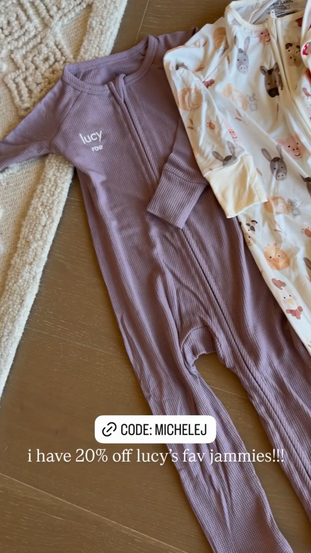 i have 20% off lucy’s fav jammies!!!