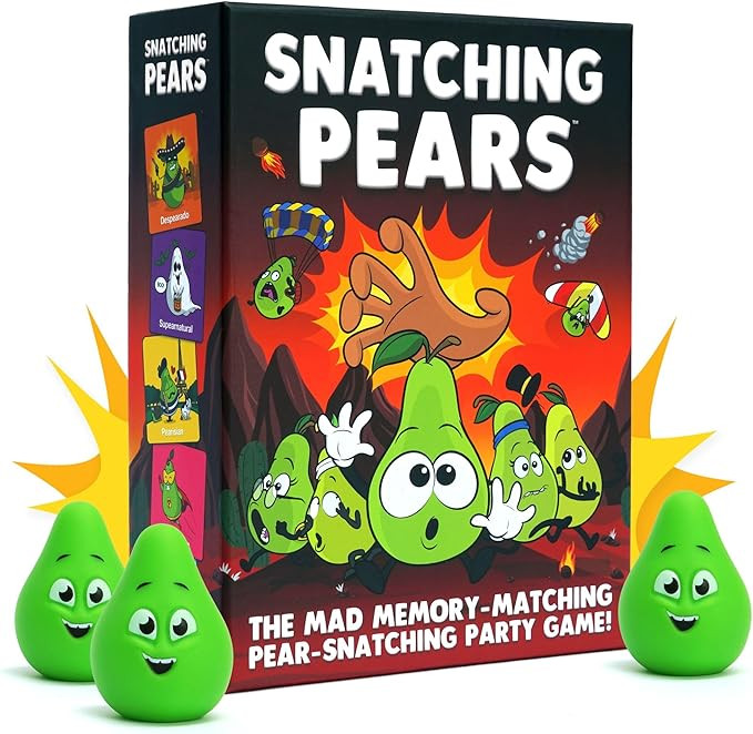 Snatching Pears! – The Hilarious Memory-Matching, Pear-Snatching Party Game | Family Board Game... | Amazon (US)