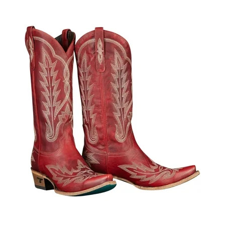 Lane Women s Lexington Western Boot Snip Toe Ruby 10 M US | Walmart (US)