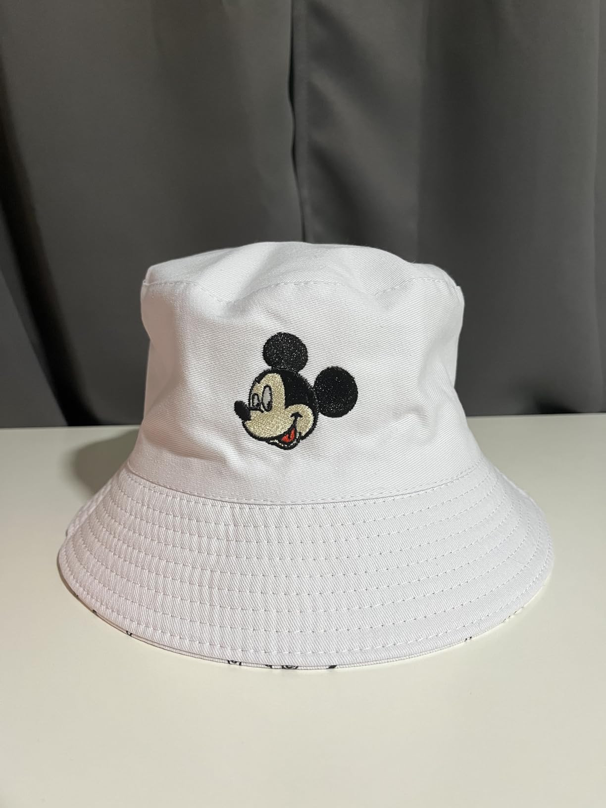 Cute Cartoon Bucket Hats for Women, Mouse Ears Print Double-Side-Wear Beach Fisherman Hats Sun Ha... | Amazon (US)