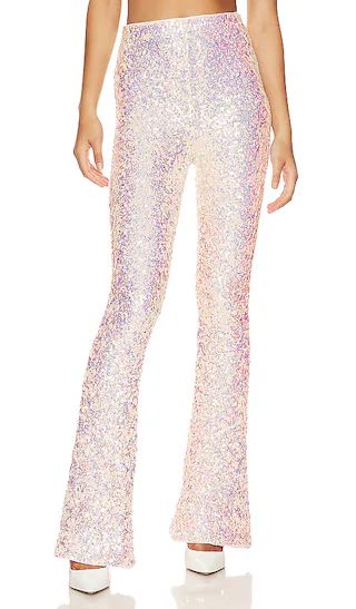 Trish Sequin Pant in Iridescent Multi | Revolve Clothing (Global)