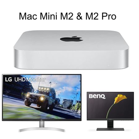 Mac Mini M2

Mac Mini M2 Pro

32” LG 32UL500-W

BenQ GW2280 Eye Care 22 Inch 1080P Slim Bezel Monitor


#LTKbump #LTKhome #LTKFind