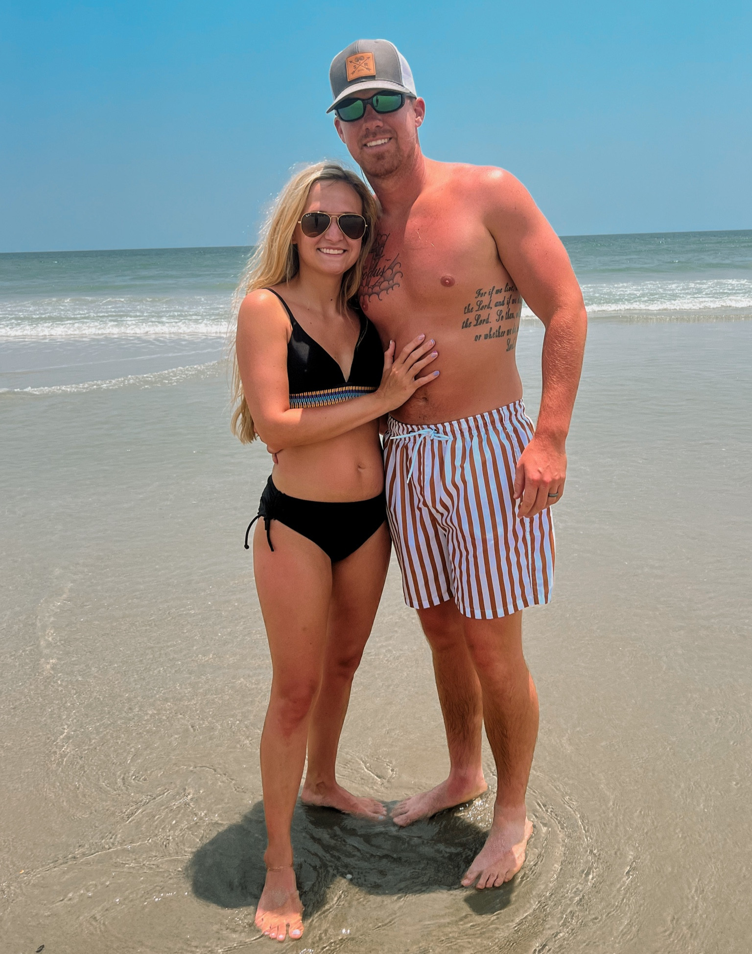 mom & dad 🫶🏻 shop our swimsuits below! 👇🏻 both are from Shein!

#LTKswim #LTKSeasonal #LTKFind