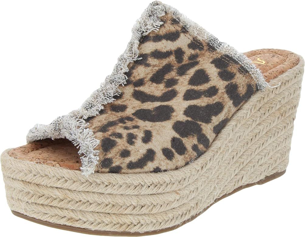 Sugar Women's Hundreds Espadrille Wedge Sandals with Knotty Bow Detail | Amazon (US)