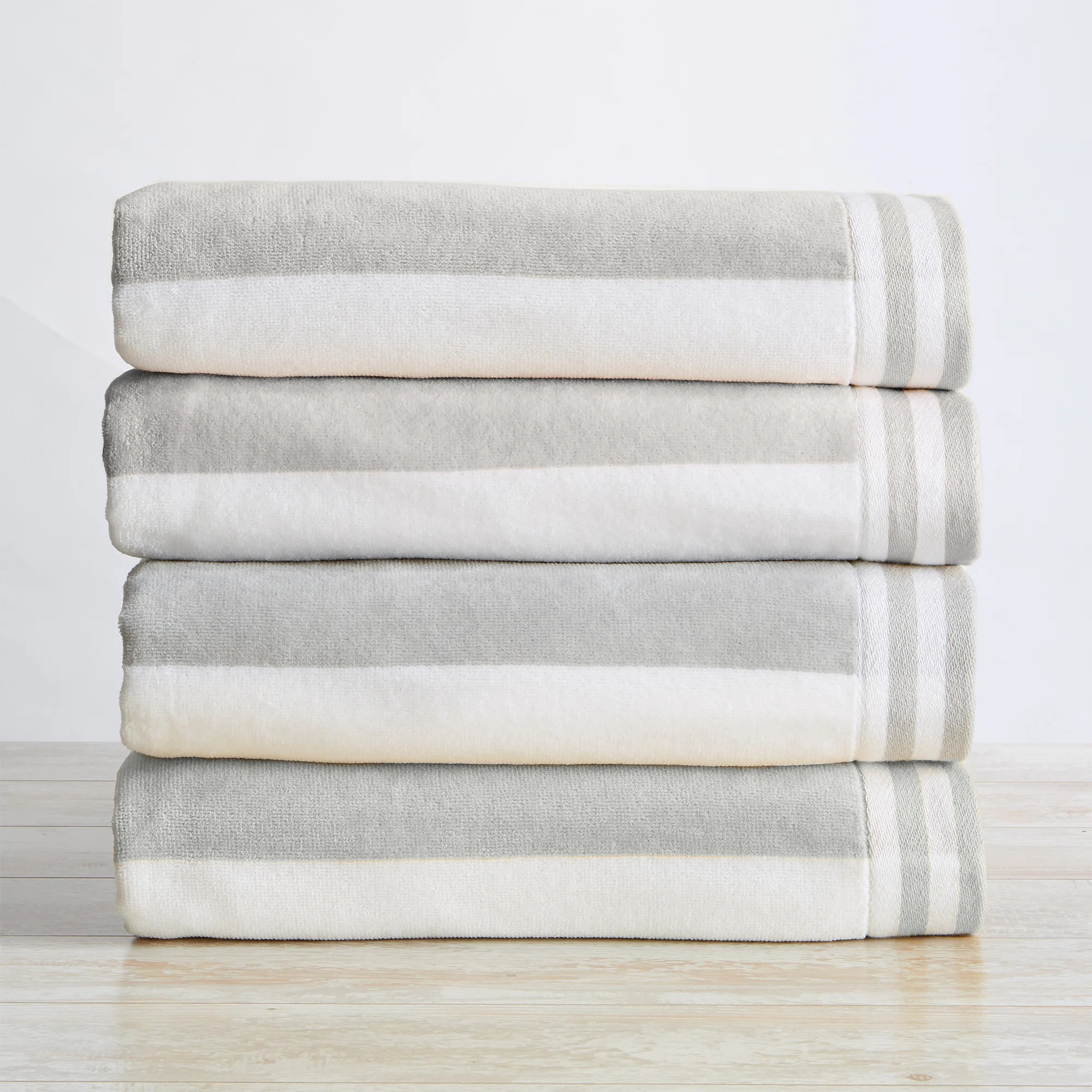 Edgartown 100% Cotton Modern  Stripe Beach Towels | Wayfair North America