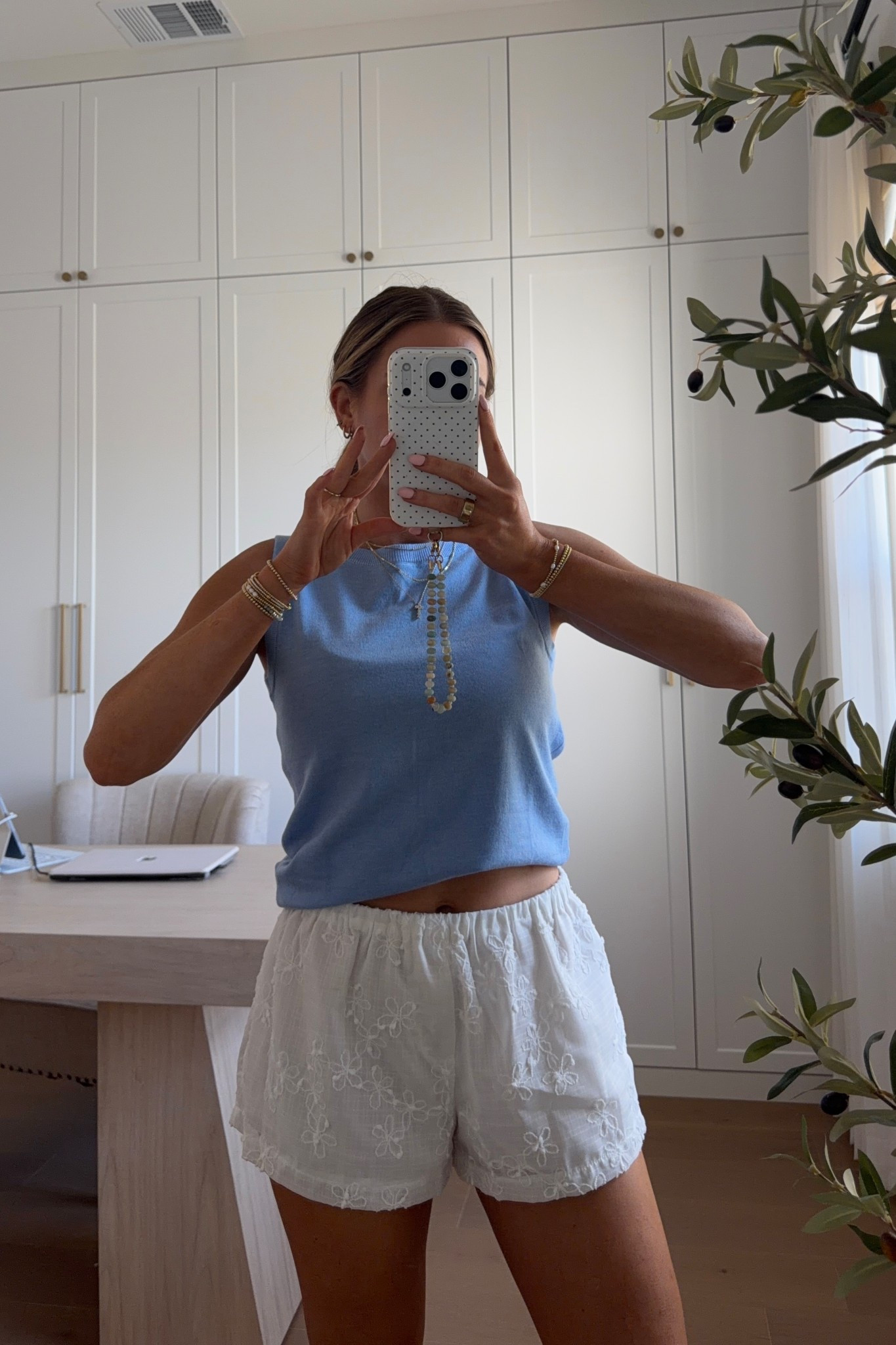 tank: xs // shorts: medium (they run small)