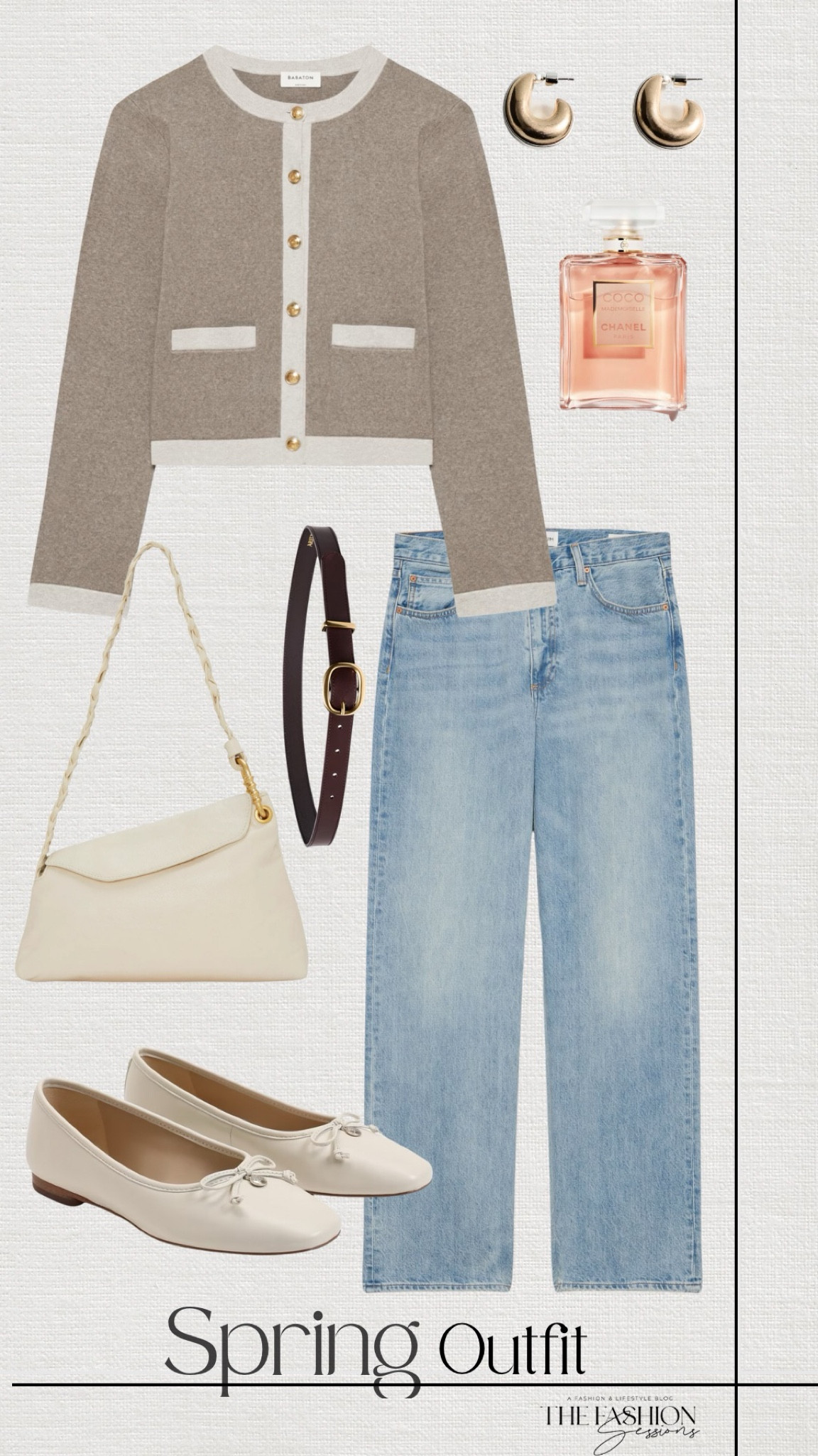 Spring Outfit | Aritzia Cardigan | Denim Jeans | Ballet Flats | Coco Chanel |

#LTKShoeCrush #LTKStyleTip #LTKSeasonal