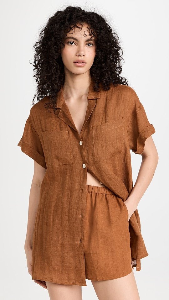 Playa Pocket Blouse | Shopbop