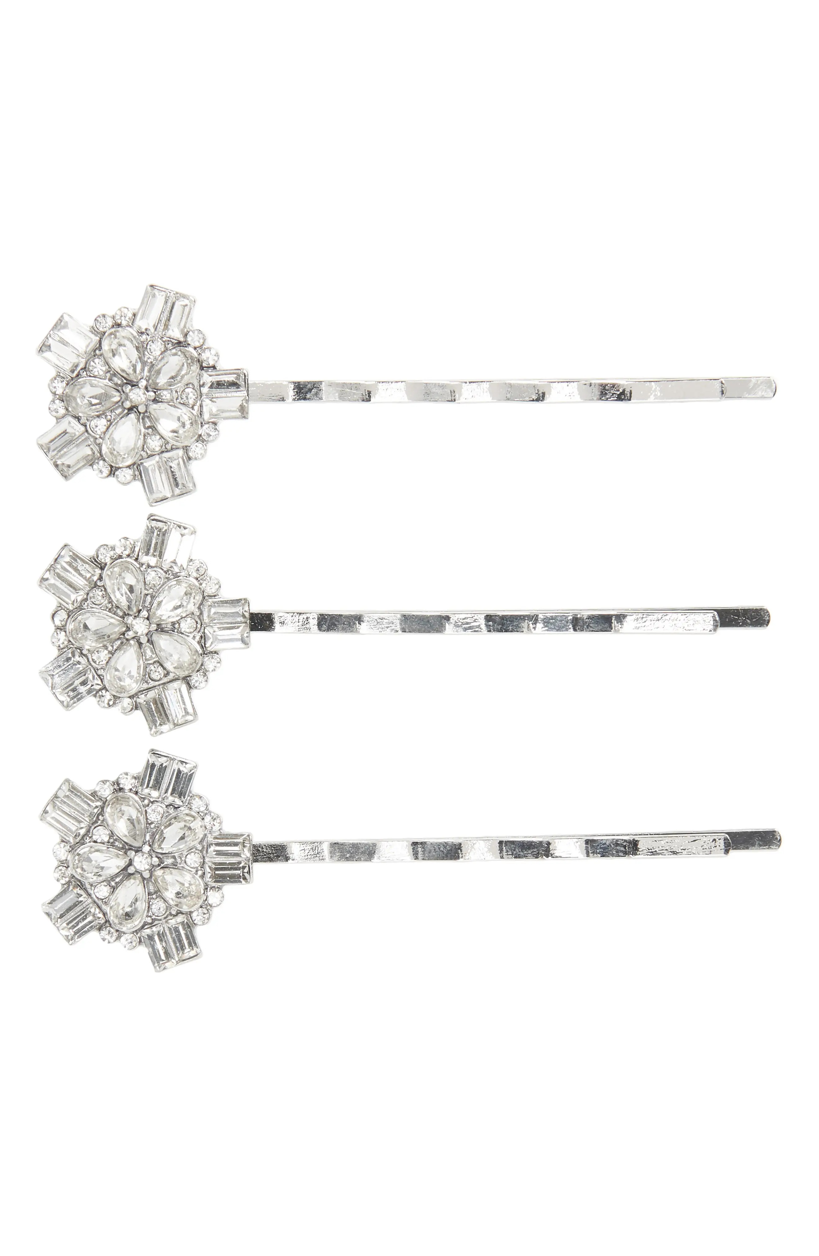 Tasha 3-Pack Embellished Bobby Pins | Nordstrom