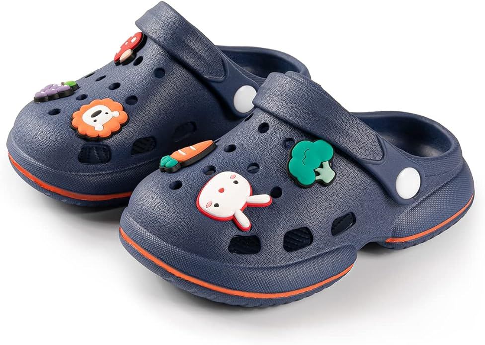 Casazoe Toddler Kids Boys Girls Cute Garden Clogs Water Sandals Slip On Shoes Slipper Slides Ligh... | Amazon (US)