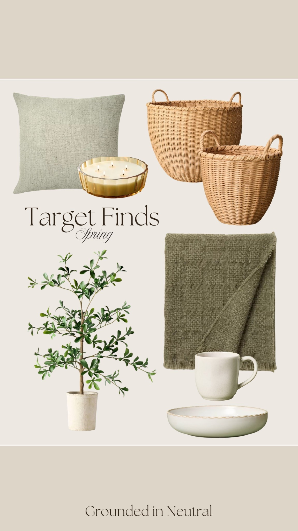 Target spring finds 🌼🤍

#LTKHome #LTKSaleAlert