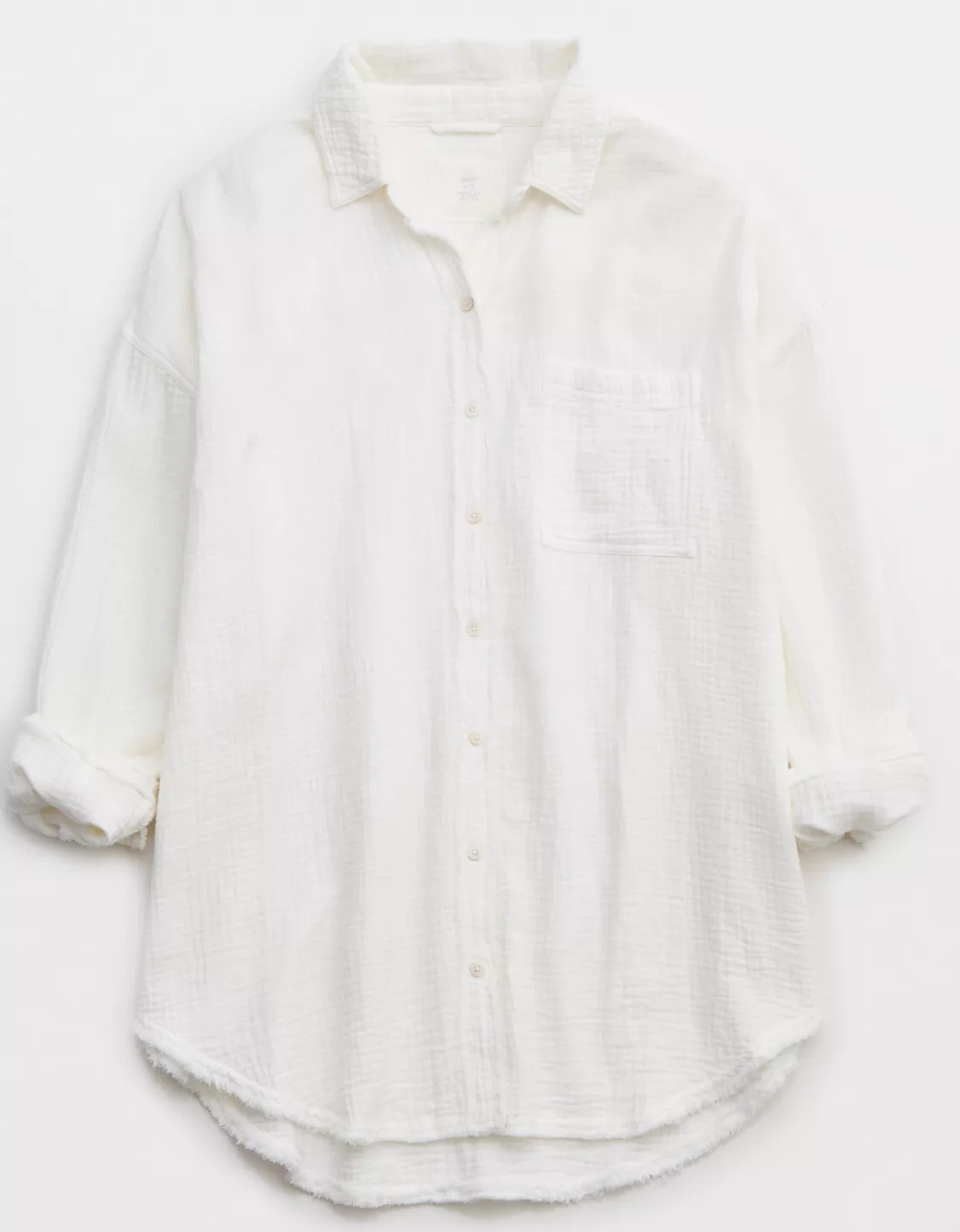 Aerie Pool-To-Party Cover Up Shirt | American Eagle Outfitters (US & CA)