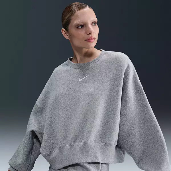 Nike Sportswear Women's Phoenix Fleece Over-Oversized Crewneck Sweatshirt | Dick's Sporting Goods