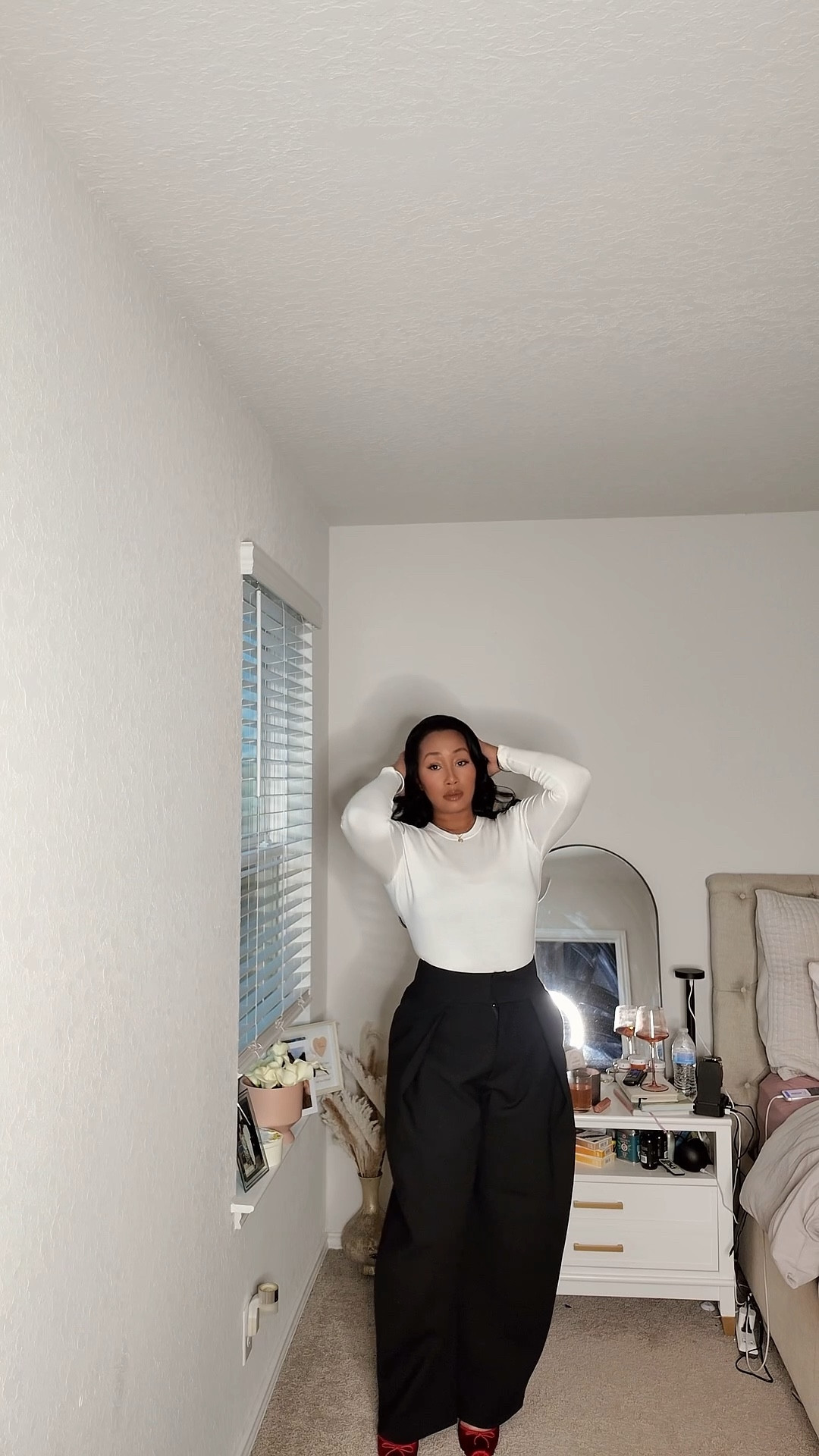 Valentine’s Day out for with a touch of red @Zara 

#LTKValentine #LTKgrwm #LTKootd