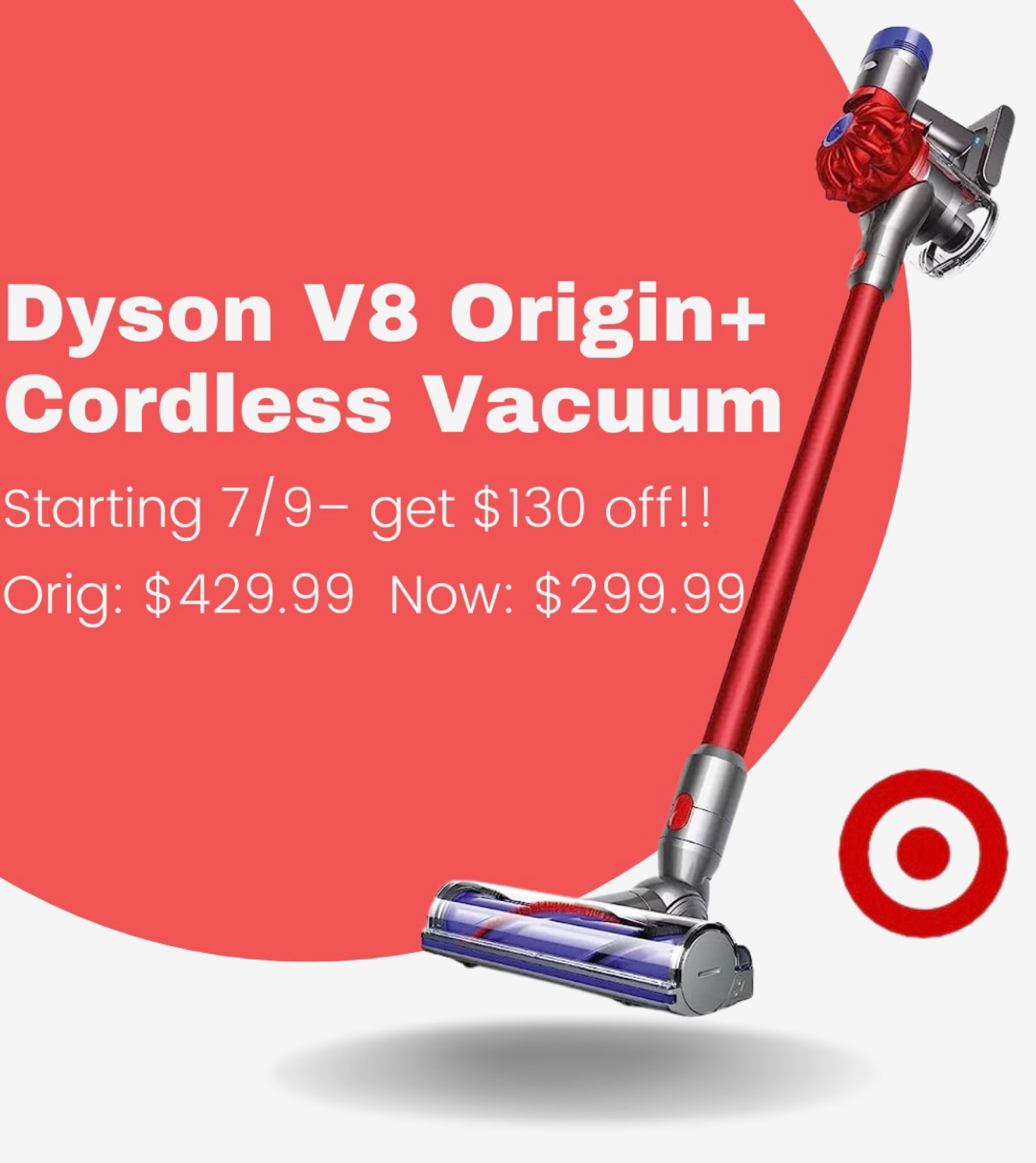  Dyson V8 Origin+ Cordless Vacuum
