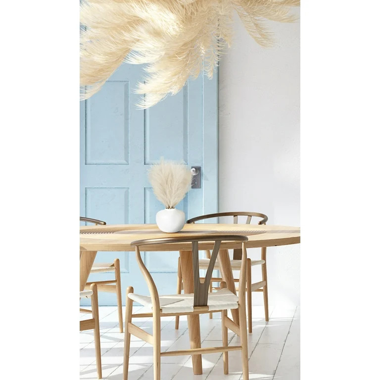 Better Homes & Gardens Artificial Pampas in White Ceramic Vase, 14" H | Walmart (US)