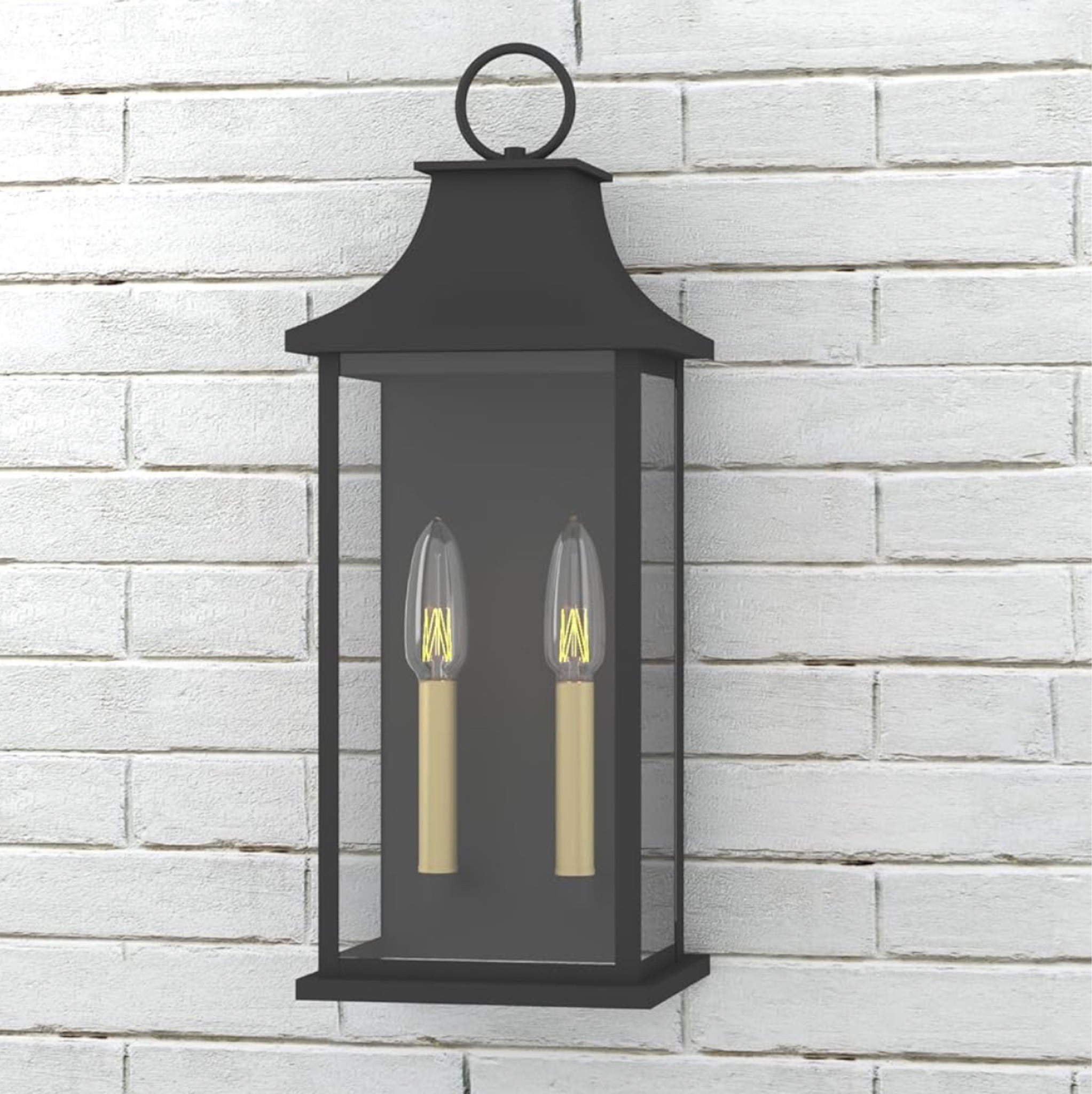 Exterior lanterns I chose for our new house… under $100 each! 