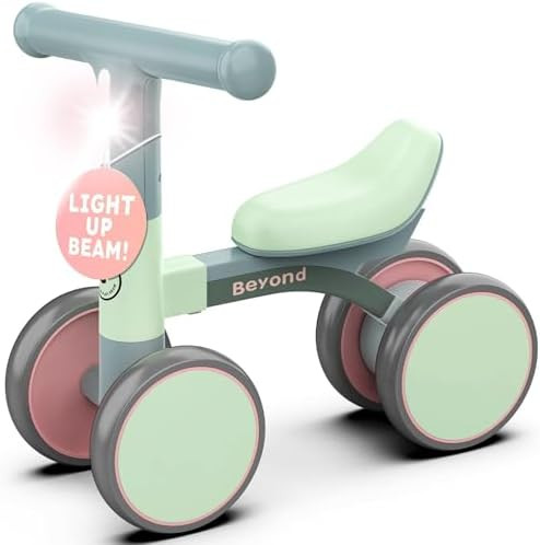 Balance Bike with Headlight- Lightweight & Modern Design | Toys for 1 Year Old Boy & Girl- Safe, ... | Amazon (US)