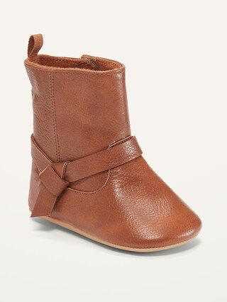 Faux-Leather Tall Boots for Baby | Old Navy (US)