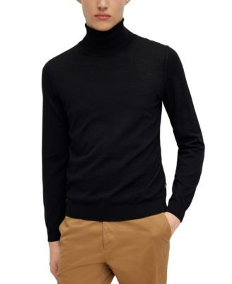 BOSS by Hugo Boss Men's Slim-Fit Rollneck Sweater - Macy's | Macy's