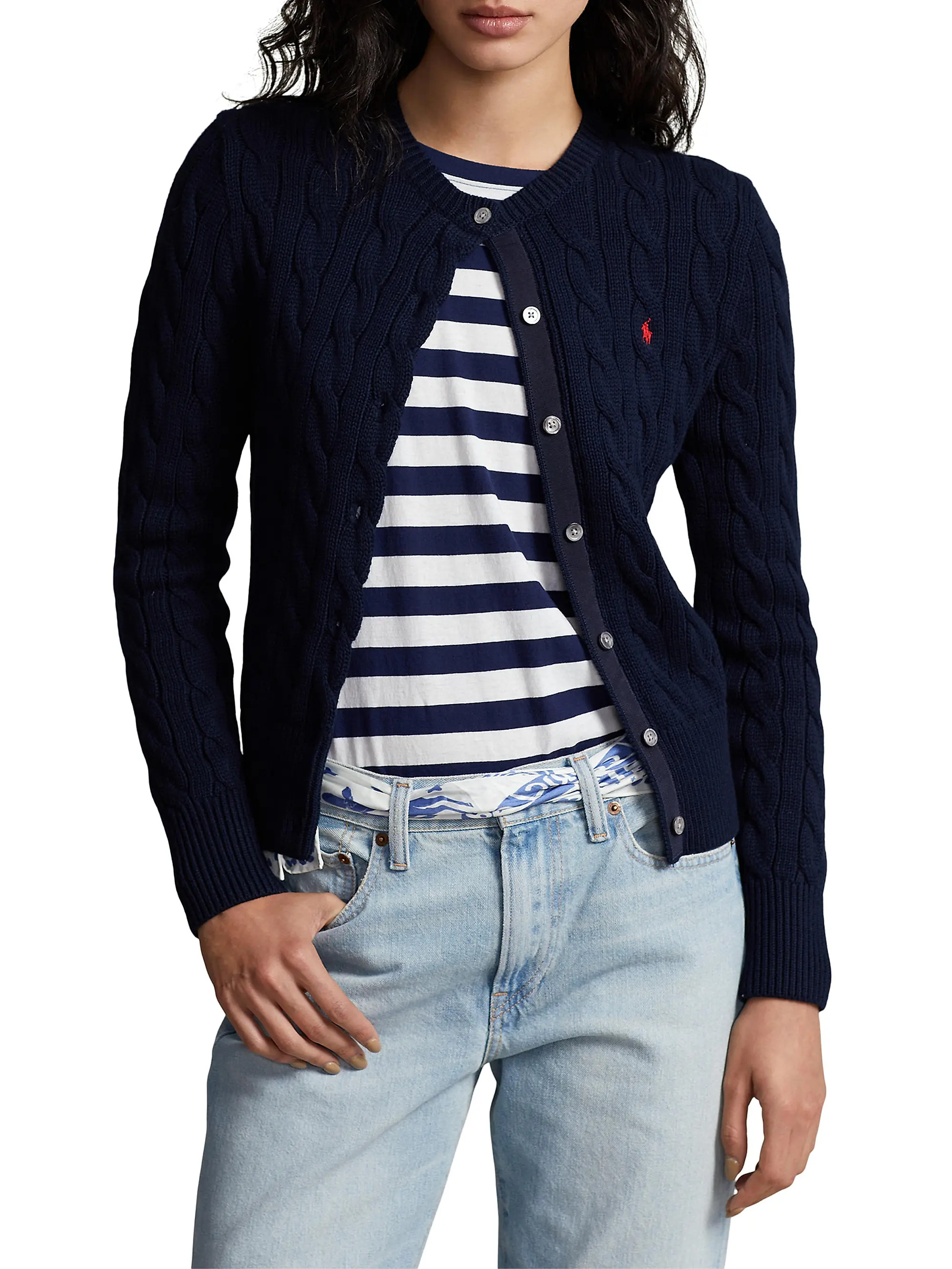 Cable-Knit Cardigan | Saks Fifth Avenue